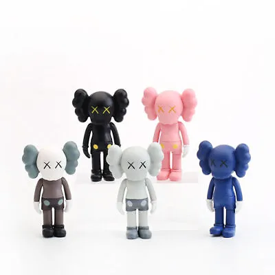 5pcs Bearbricklys Bear Doll Bricklys Kaws PVC Action Figures Bears Toy Gift HOT • £16.31