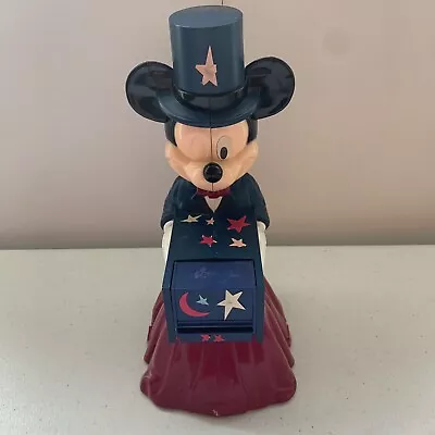 Vintage Disney Mickey Mouse Toy Candy Dispenser Magician Top Hat • $24.99