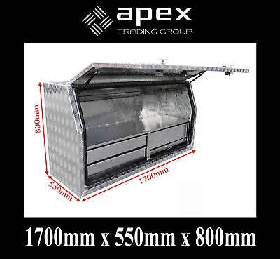 $950 • Buy Brand New 2.5mm Toolbox Checker Aluminium Tool Box - Ute Truck Storage - 1758fdb
