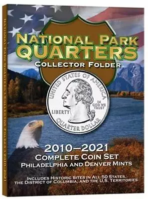 Album Folder For National Parks Quarters 2010-2021 P&D Set Coin Collector Gift • $14.94