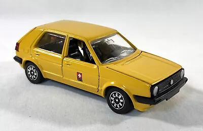 Schabak Model PTT Volkswagen Golf Yellow 1:43 • $32.99