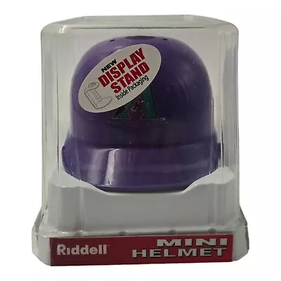 Arizona Diamondbacks Riddell Mini Helmet With Clear Display Stand MLB New • $24.99