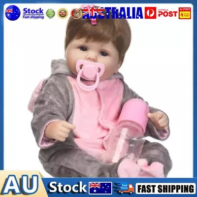 Realistic Mini Reborn Baby Lovely Child Toddler Sleep Play Doll (Blue Eye) • $46.49