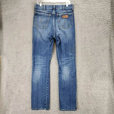 Wrangler Jeans Mens 32x36 Retro Medium Wash Stretch Mid Rise Relaxed Bootcut • $39