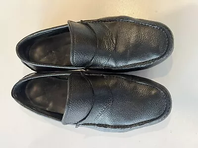 Versace Collection Men’s Leather Loafer - Black 44EU Pre Owned • $44.88