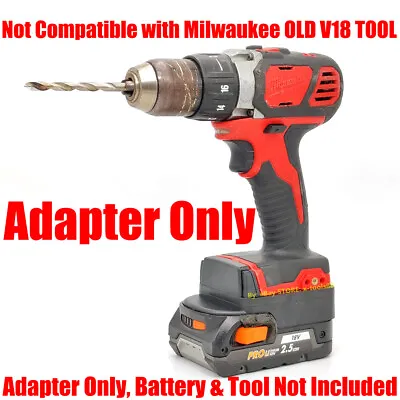 1PCS Adapter For Milwaukee M18 Tools Works On Ridgid 18v Batteries- Adapter Only • $24.59