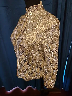 Marilyn Monroe Owned & Worn Silver Evening Top From Her Secretary May Reis COA • $1999.50