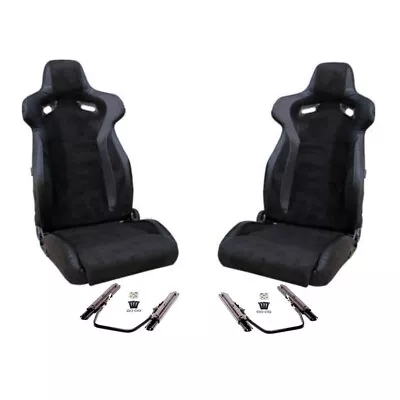 Modern Sports High Back PU Leather Bucket Seats For Holden HQ HJ HX HZ Ute Pair • $709