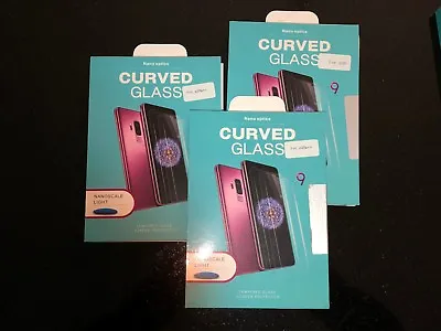 Tempered Glass Screen For Huawei Mate 20 Pro / Lite / P20 Pro / P20 UV GLUE/LAMP • £6.99
