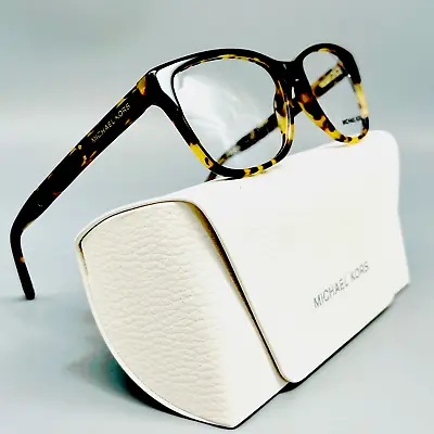 MICHAEL KORS MK4044 (Bree) 3255 Eyeglasses 54-16-135mm- HAVANA- 100%Original • $29.64