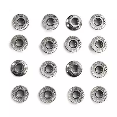 18-8 Stainless Steel Flange Nut 1/4 -20 Thread Size(50 PCS)by • $19