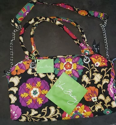 Vera Bradley PURSE Chain  Shoulder Strap Hand Bag In SUZANI  • $30