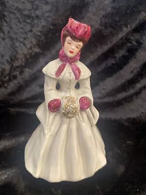 ELAINE Vintage 1950's Florence Ceramics Figurine 6  Porcelain Pasadena  CA Calif • $34.95