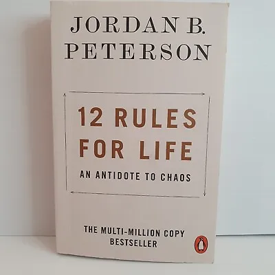 $16.95 • Buy 12 Rules For Life: An Antidote To Chaos By Jordan B. Peterson