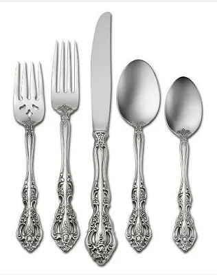 Oneida MICHELANGELO 10pc Piece 2 Set Service For Of 18/10 Stainless Flatware • $66.89