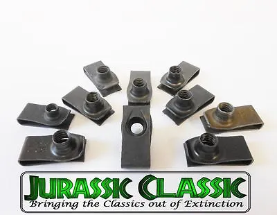 1946-1980 Ford 10pk 5/16-18 Extruded Fender U-Nuts Clips Hood Body Panel Trunk • $15.72