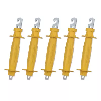 Yellow Rubber Insulated Handle 5PCS Rubber Gate Handle Eelectric Fence Spring  • $22.40