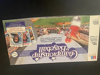 1984 Milton Bradley Championship Baseball Board Game • $100