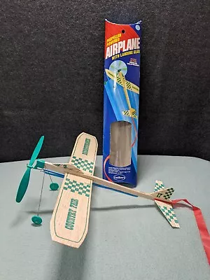 Vintage Guillow's Propeller Powered Airplane W/ Landing Gear Kit No. 51 Open Box • $4.99