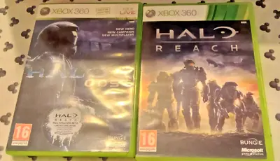 Xbox 360 Games Bundle X2 - HALO REACH HALO ODST 3 • £8