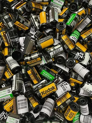 $140.01 • Buy 40 POUNDS Of Assorted (no Film) 35mm Film Canisters Cans Cartridges Kodak Fuji