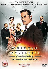 Murdoch Mysteries: Complete Series 5 DVD (2013) Yannick Bisson Cert 15 4 Discs • £8.83