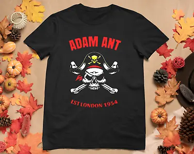 $21.84 • Buy New Adam Ant Vintage Classic Mens Womens Black Size S-234XL  Shirt KH016