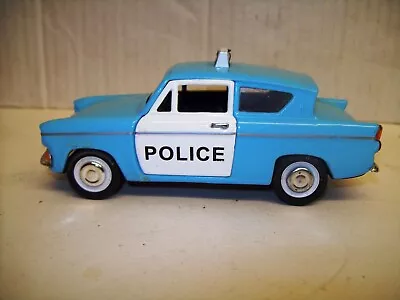 SAICO 1:32 Scale Ford Anglia Police Car - Good Cond. Die Cast Model Car - DP5408 • £5.99