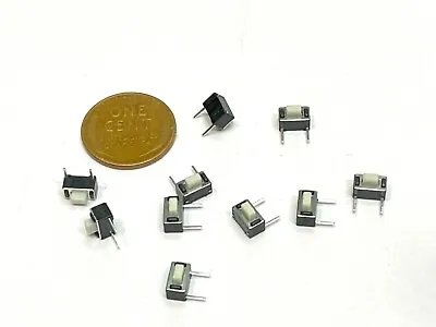 $7.72 • Buy 10 PCS  3x6x5mm Micro Switch Tact Tactile Push DIP Button Momentary 2Pin SMD E27