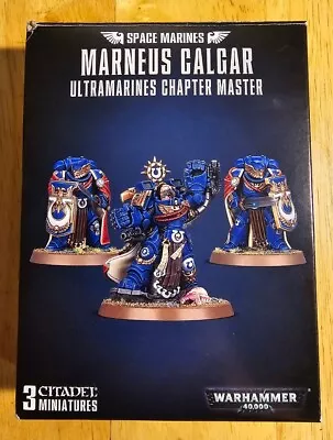 Marneus Calgar Ultramarines Chapter Master Space Warhammer 40K Open Box  • $44.99