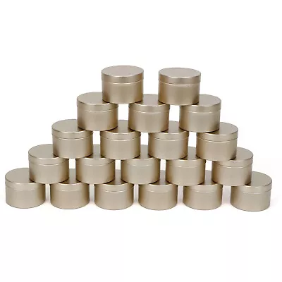 20pcs DIY Candle Making Tins Compact Container Storage Metal Jar For Candles US • $14.37