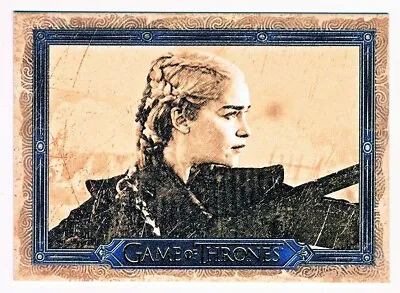 Game Of Thrones Art & Images Daenerys Targaryen Faces Of War #FW3 (17/75) • $39.95