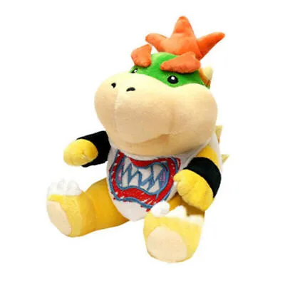 Baby Bowser Jr 7  Plush Super Mario Bros. Little Buddy Toy Stuffed Doll Koopa • $16.99