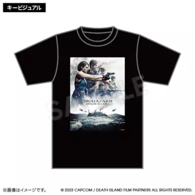 BIOHAZARD RESIDENT EVIL Death Island T-shirt Key Visual Ver. L Size Movie Japan • $99