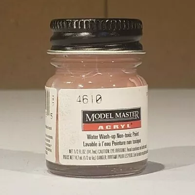 TESTORS MODEL MASTER Acryl Paint #4610 Piping Pink - 1/2 Fl. Oz. • $4.99