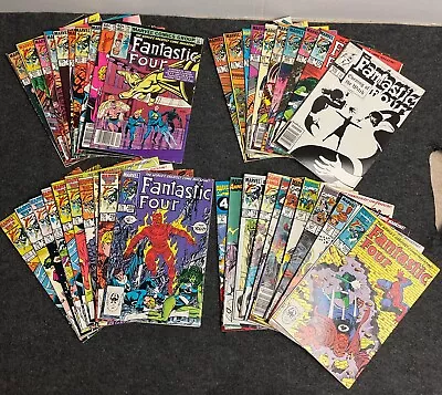 Fantastic Four Comic Book Lot 40 Issues Between 241 & 354 Marvel Comics VG/VG+ • £24.12