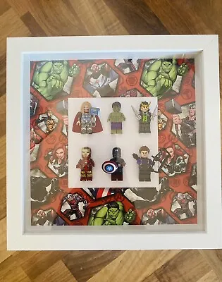 £25 • Buy Marvel Avengers Lego Mini Figures Frame Thor Hulk Ironman