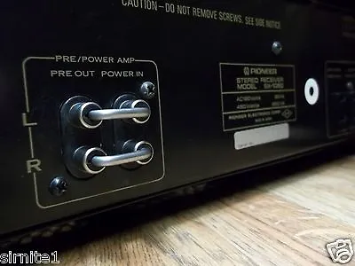 Pioneer SX-1250 SX-1280 SX-1050 SX-950   Pre-Amp Jumper Plug's   AKM-004   (Set) • $19.89