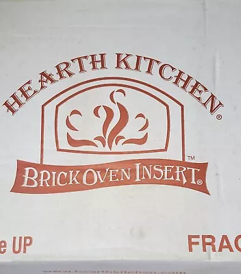 Hearth Kitchen HearthKit 3 Pc Hearth Brick Oven Insert Pizza Stone - 20.5   NOS • $120