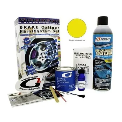 Yellow G2 Brake Caliper Paint Kit Yellow Made In Usa! $ Street Outlaw 5.0 Sale! • $99.74