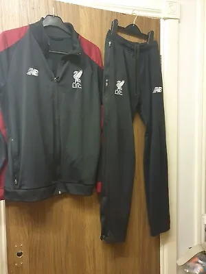 New Balance LFC Tracksuit Jacket Pit To Pit 20  Bottoms Waist 28  Elasticated • £12.50