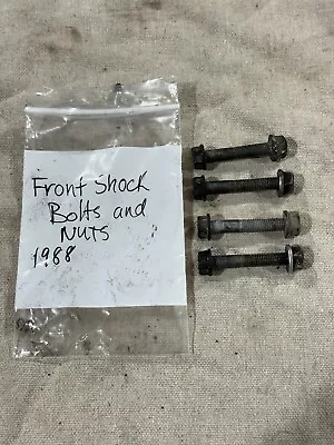 1988-1996 Corvette C4 Front Shock Lower Mounting Bolts & Nuts (2) GM 11507034 • $21.25