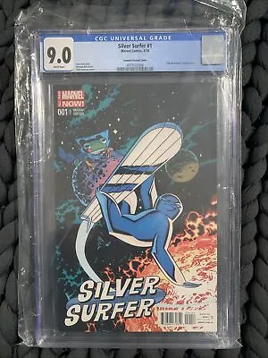 Silver Surfer #1 (5/14 Marvel Comics) Chris Samnee Marvel Animal Variant CGC 9.0 • $39.99