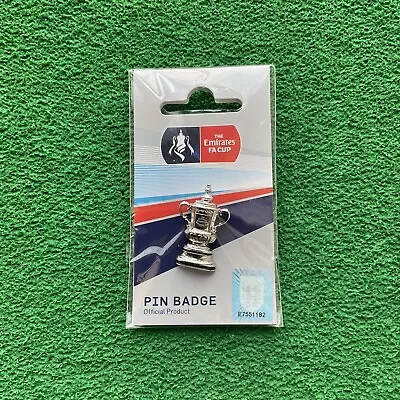 Official FA Cup Trophy 3D Pin Badge  • £19.99