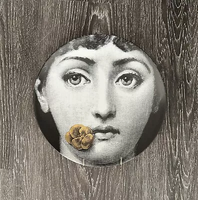 Piero Fornasetti Tema E Variazoni N. 137 Porcelain Plate 10” • $180