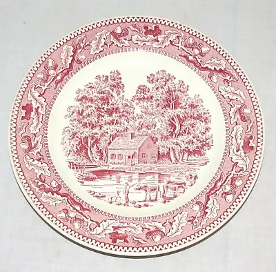 Royal Ironstone Memory Lane 1966 10 Inch Dinner Plate • $8.24