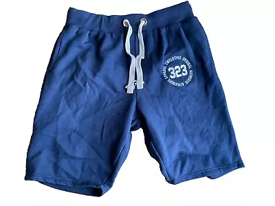 Charles Wilson Mens Navy Fleece Shorts Size XL W36 …. • £6