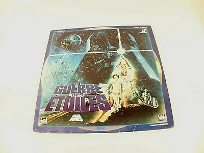 Laser Disc The War Of Stars Star Wars FOx Video 1977 Rare Edition French • $152.16