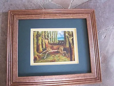 Frida Kahlo The Wounded Deer 1946 Framed Matted Print 8 X 10 • $24.50