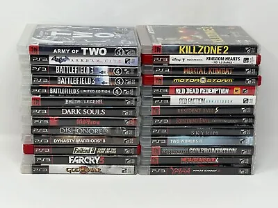 SONY PlayStation 3 PS3 Games ~You Pick & Choose~ Make Build Your Own Lot UPDATED • $9.99